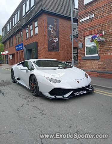 Lamborghini Huracan spotted in Alderley Edge, United Kingdom