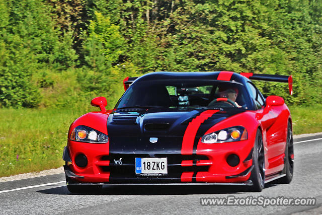Dodge Viper spotted in Märjamaa, Estonia