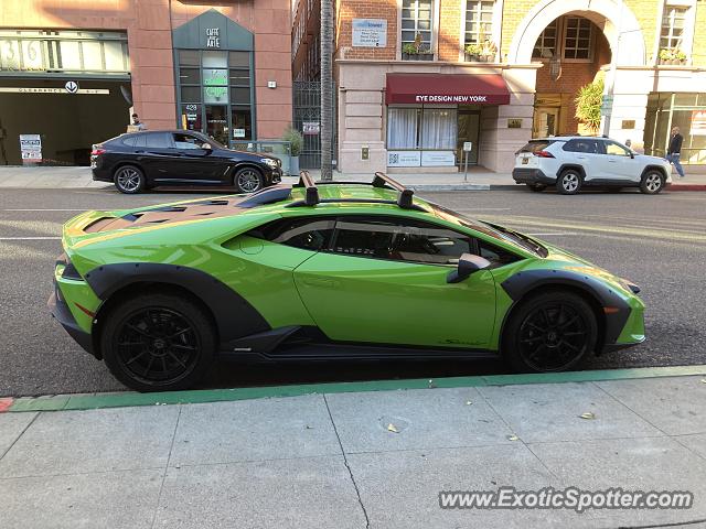 Lamborghini Huracan spotted in Beverly Hills, California