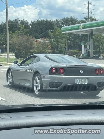 Ferrari 360 Modena spotted in Jacksonville, Florida