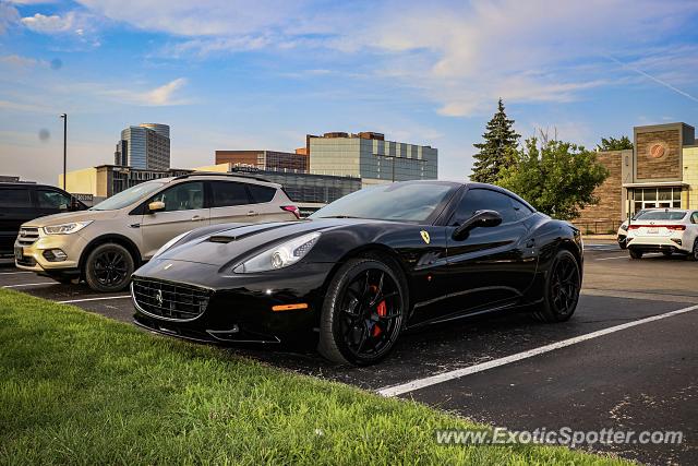 Ferrari California spotted in Indianapolis, Indiana