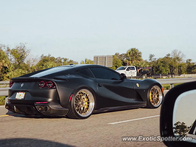 Ferrari 812 Superfast spotted in Punta Gorda, Florida