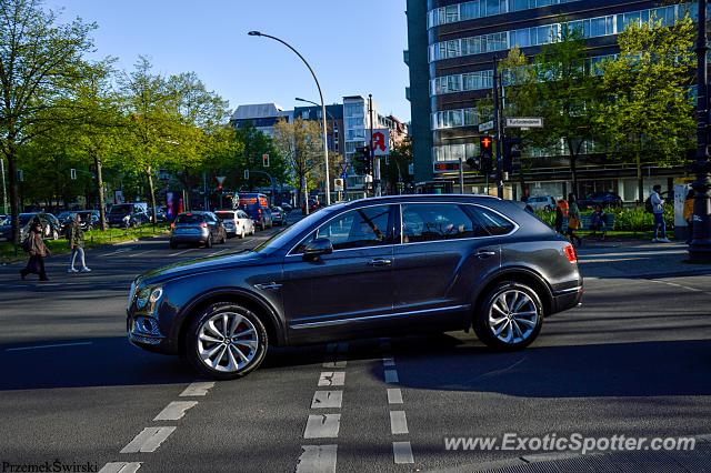 Bentley Bentayga spotted in Berlin, Germany