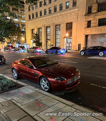 Aston Martin Vantage spotted in Washington DC, United States