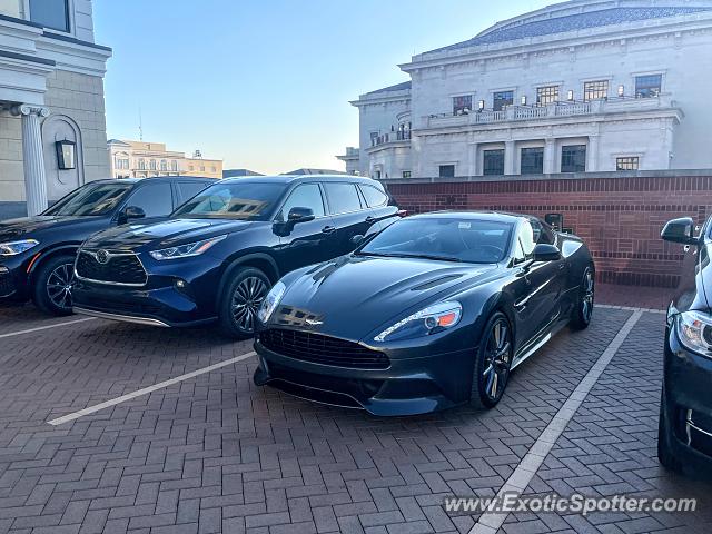 Aston Martin Vanquish spotted in Carmel, Indiana