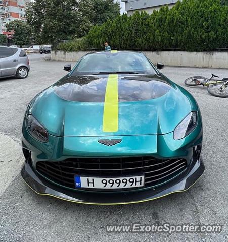 Aston Martin Vantage spotted in Shumen, Bulgaria