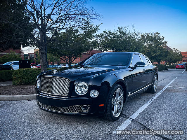 Bentley Mulsanne spotted in Carmel, Indiana