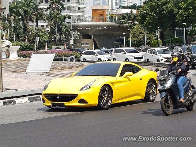 Ferrari California spotted in Jakarta, Indonesia
