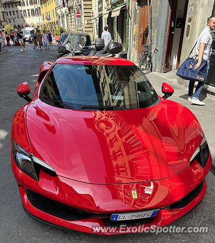 Ferrari Monza SP1 spotted in Firenze, Italy