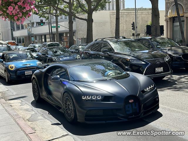 Bugatti Chiron spotted in Beverly Hills, California