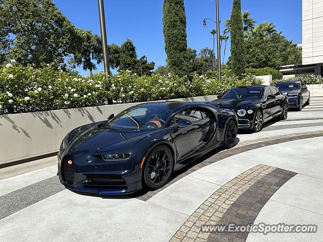 Bugatti Chiron spotted in Beverly Hills, California