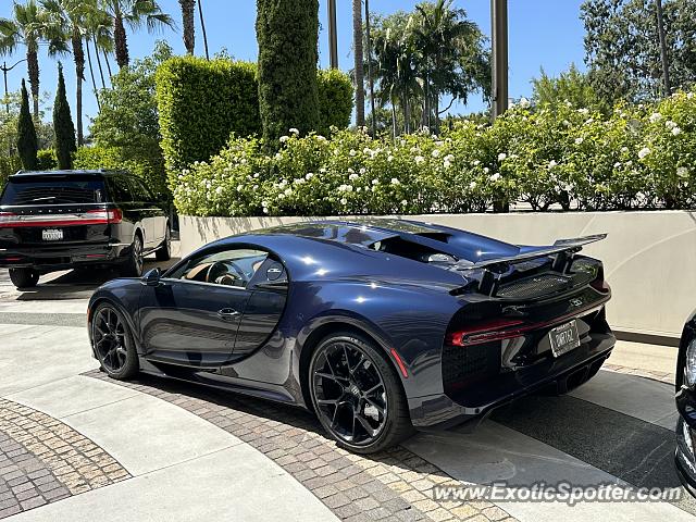 Bugatti Chiron spotted in Beverly Hills, California