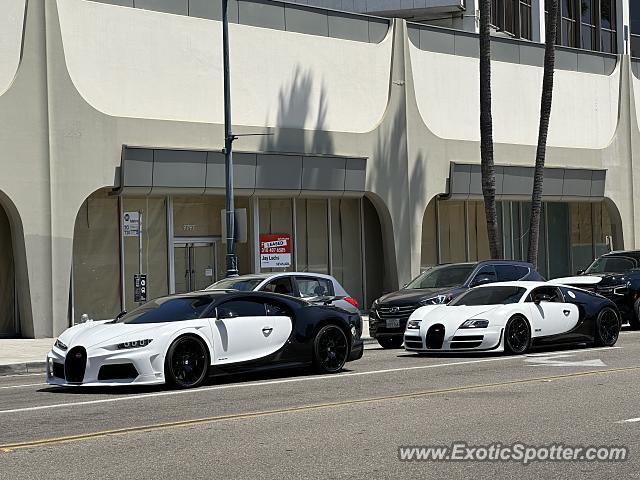 Bugatti Chiron spotted in Beverly Hills, California