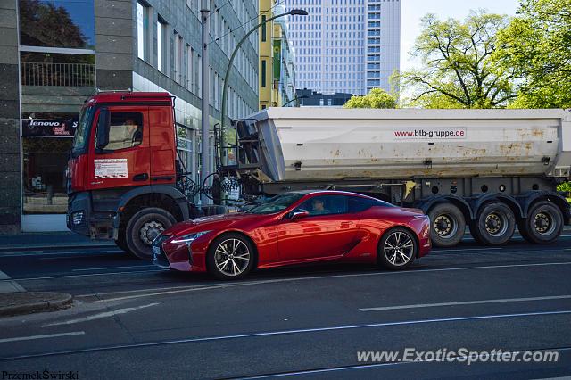 Lexus LC 500 spotted in Berlin, Germany