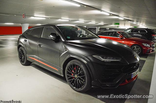 Lamborghini Urus spotted in Berlin, Germany
