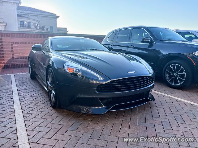 Aston Martin Vanquish spotted in Carmel, Indiana