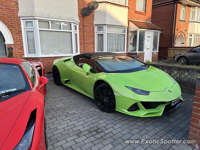 Lamborghini Huracan spotted in Southampton, United Kingdom