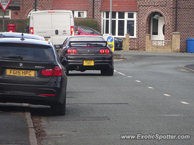 Nissan Skyline spotted in Sale Moor, United Kingdom