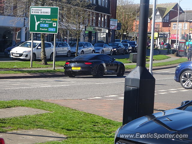 Bentley Continental spotted in Wilmslow, United Kingdom