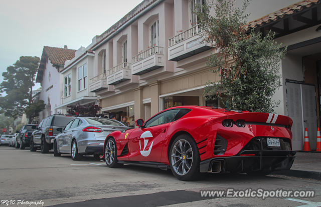 Ferrari 812 Superfast spotted in Carmel, California
