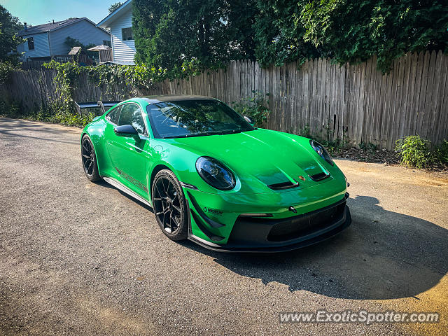 Porsche 911 GT3 spotted in Bloomington, Indiana
