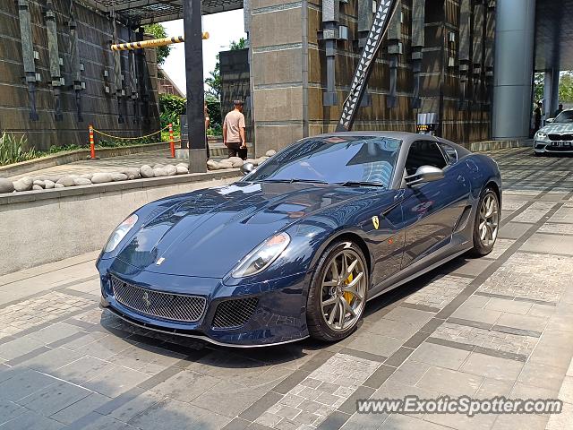 Ferrari 599GTO spotted in Jakarta, Indonesia