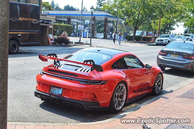 Porsche 911 GT3 spotted in Bellevue, Washington