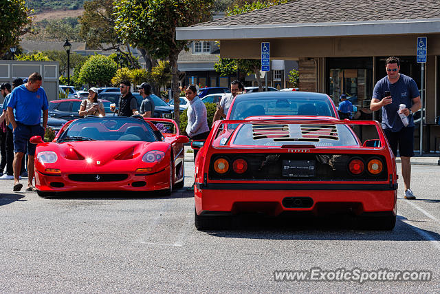 Ferrari F50 spotted in Monterey, California
