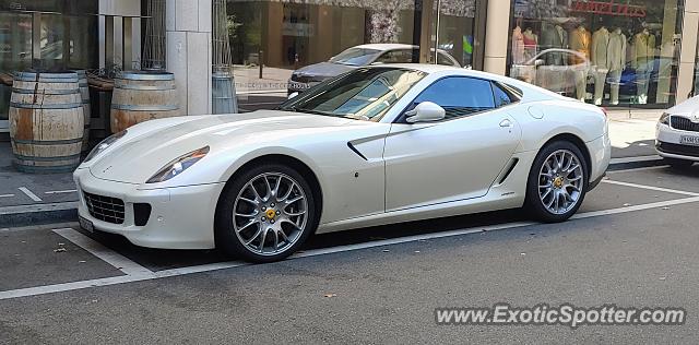 Ferrari 599GTB spotted in Zurich, Switzerland