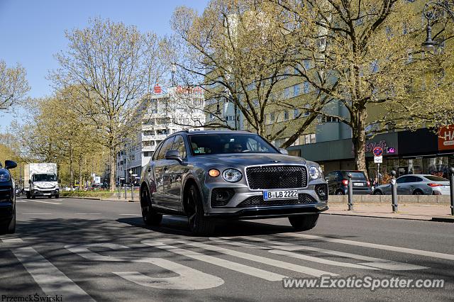 Bentley Bentayga spotted in Berlin, Germany
