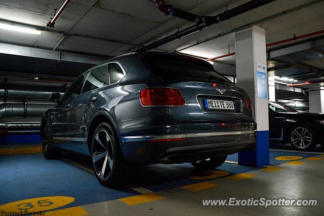 Bentley Bentayga spotted in Berlin, Germany