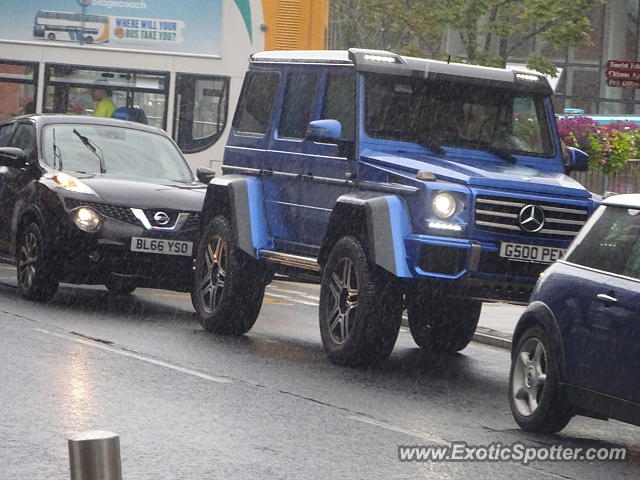Mercedes 4x4 Squared spotted in Altrincham, United Kingdom