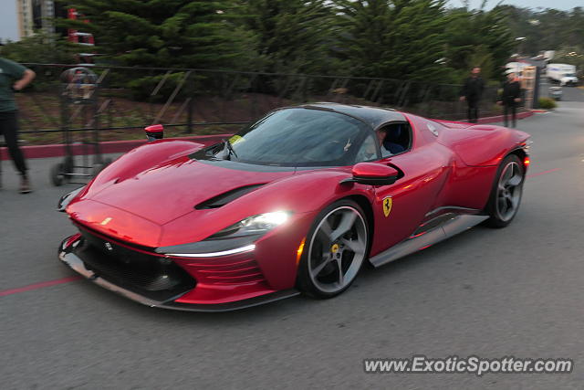 Ferrari Monza SP2 spotted in Monterey, California