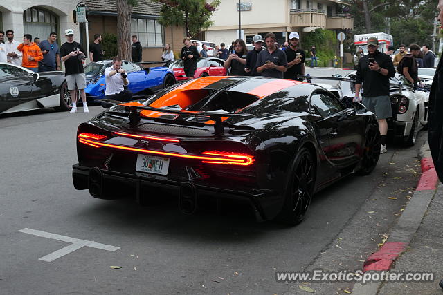 Bugatti Chiron spotted in Monterey, California