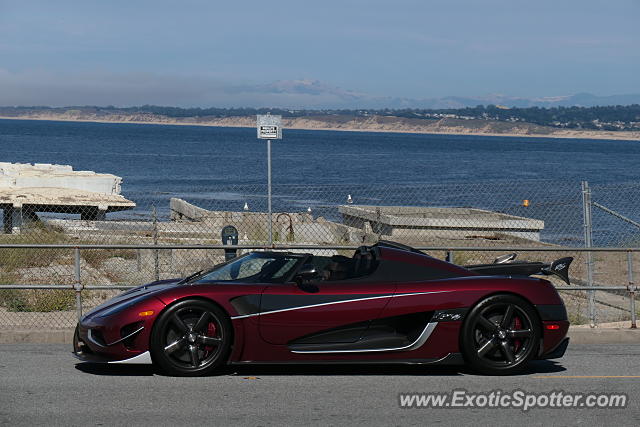 Koenigsegg Agera R spotted in Monterey, California