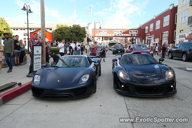 Porsche 918 Spyder spotted in Monterey, California