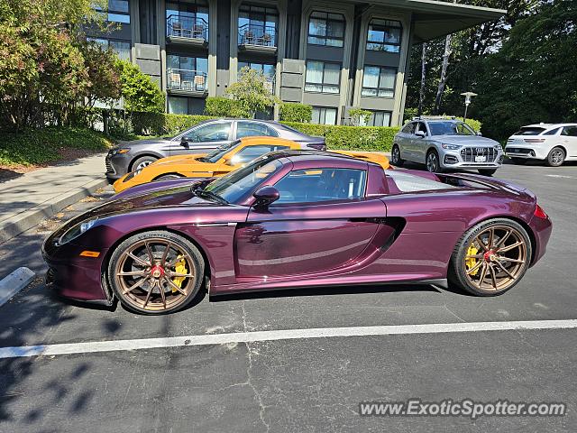 Porsche Carrera GT spotted in Monterey, California