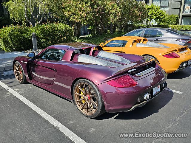 Porsche Carrera GT spotted in Monterey, California
