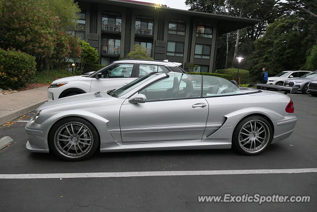 Mercedes C63 AMG Black Series spotted in Monterey, California