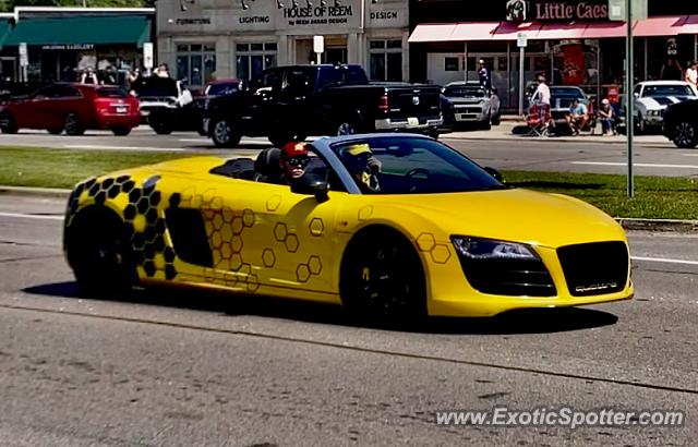 Audi R8 spotted in Birmingham, Michigan