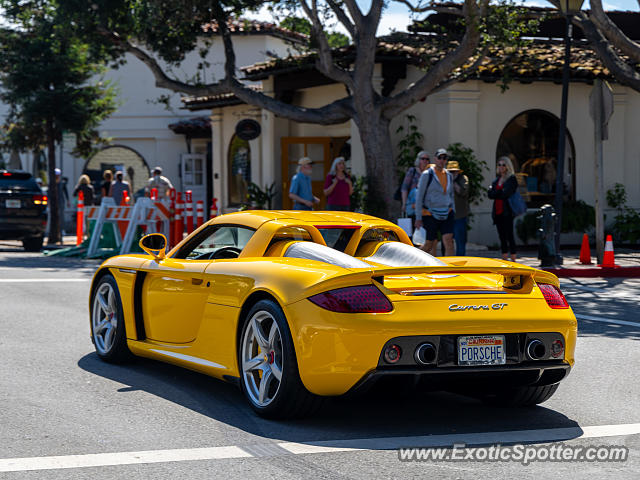 Porsche Carrera GT spotted in Carmel, California