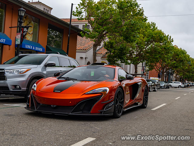 Mclaren MSO HS spotted in Monterey, California