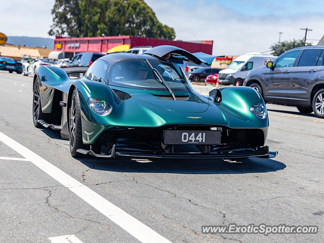 Aston Martin Vulcan spotted in Monterey, California