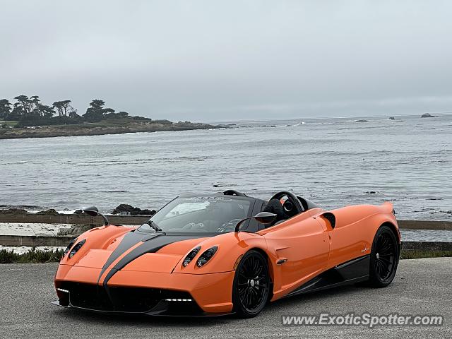Pagani Huayra spotted in Pebble Beach, California