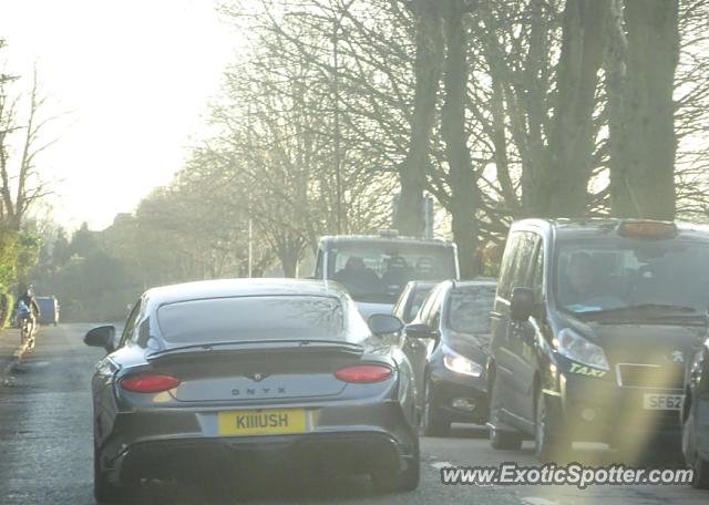 Bentley Continental spotted in Carrington, United Kingdom