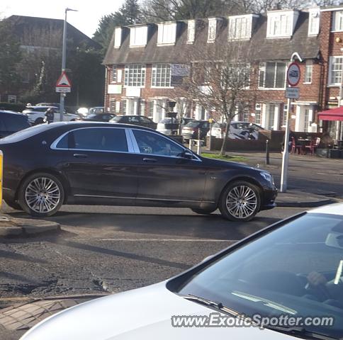 Mercedes Maybach spotted in Wilmslow, United Kingdom