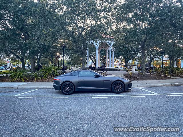 Jaguar F-Type spotted in Jacksonville, Florida