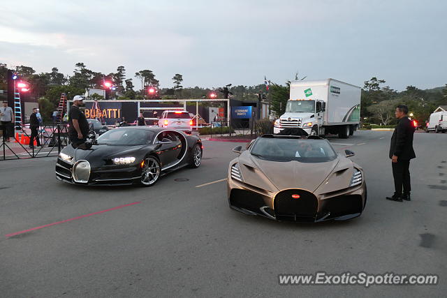 Bugatti Chiron spotted in Monterey, California