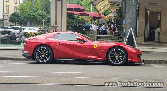 Ferrari 812 Superfast spotted in Zurich, Switzerland