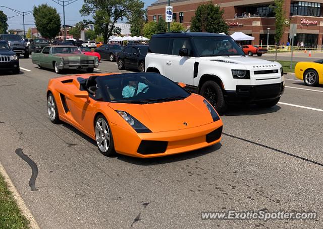 Lamborghini Gallardo spotted in Birmingham, Michigan